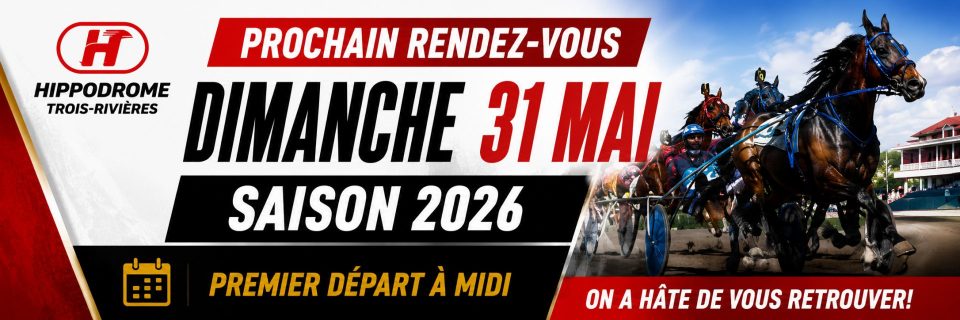 Prochain Rendez-Vous Dimanche 31 mai 2026