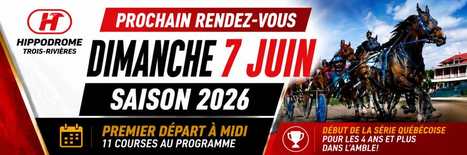 Prochain Rendez-Vous Dimanche 7 juin 2026